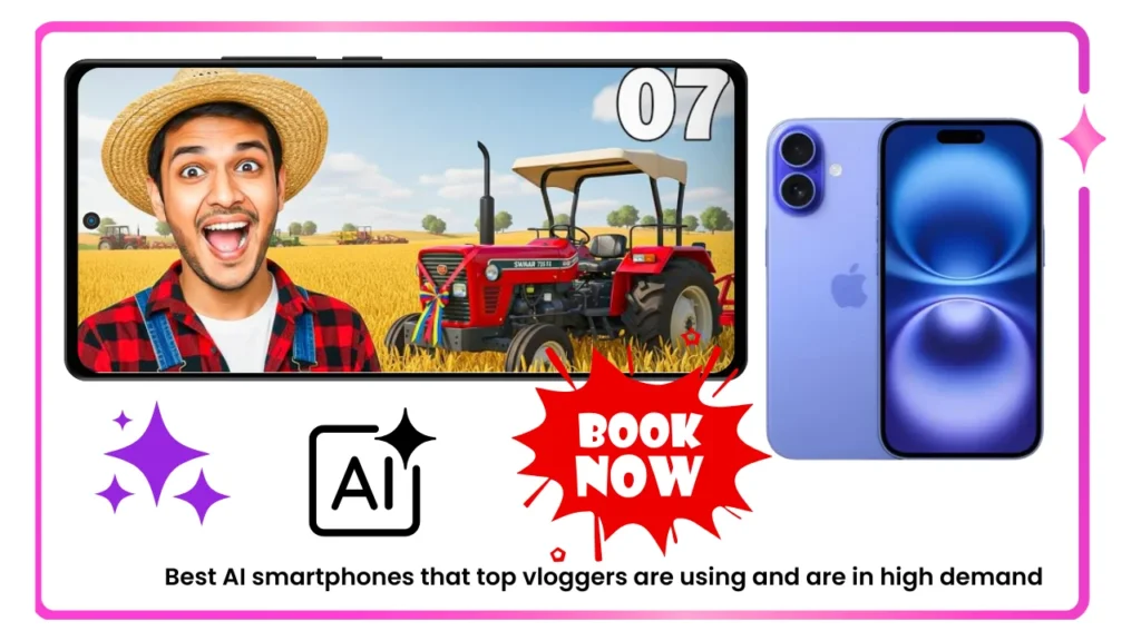 AI smartphones that top vloggers are using