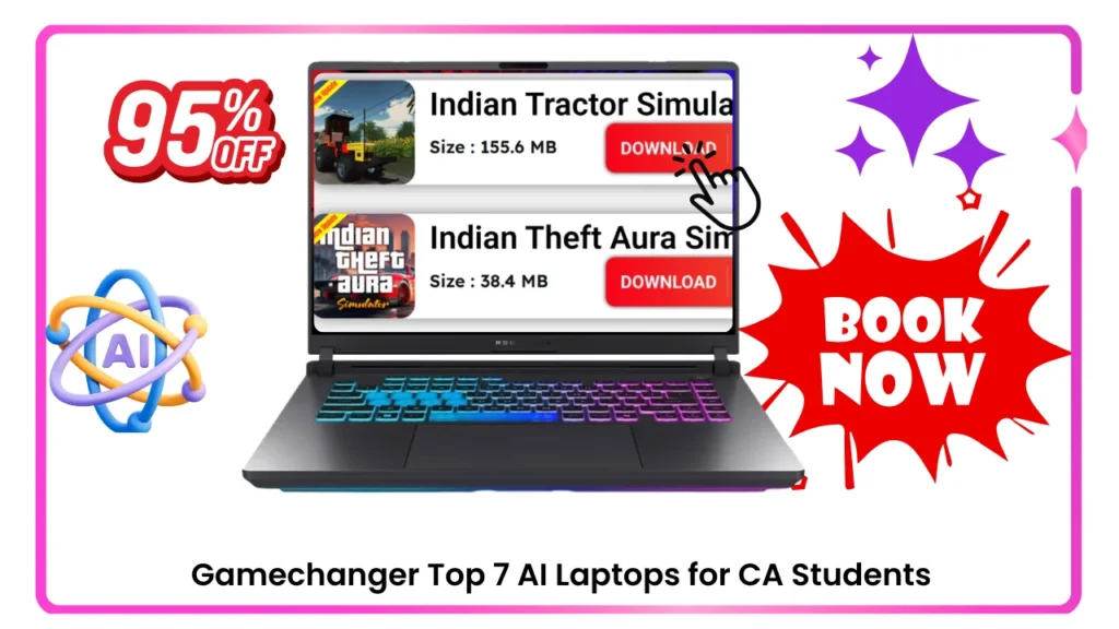 Top 7 AI Laptops for CA Students
